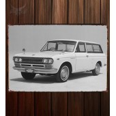 Металлическая табличка Datsun LightVan (V521)